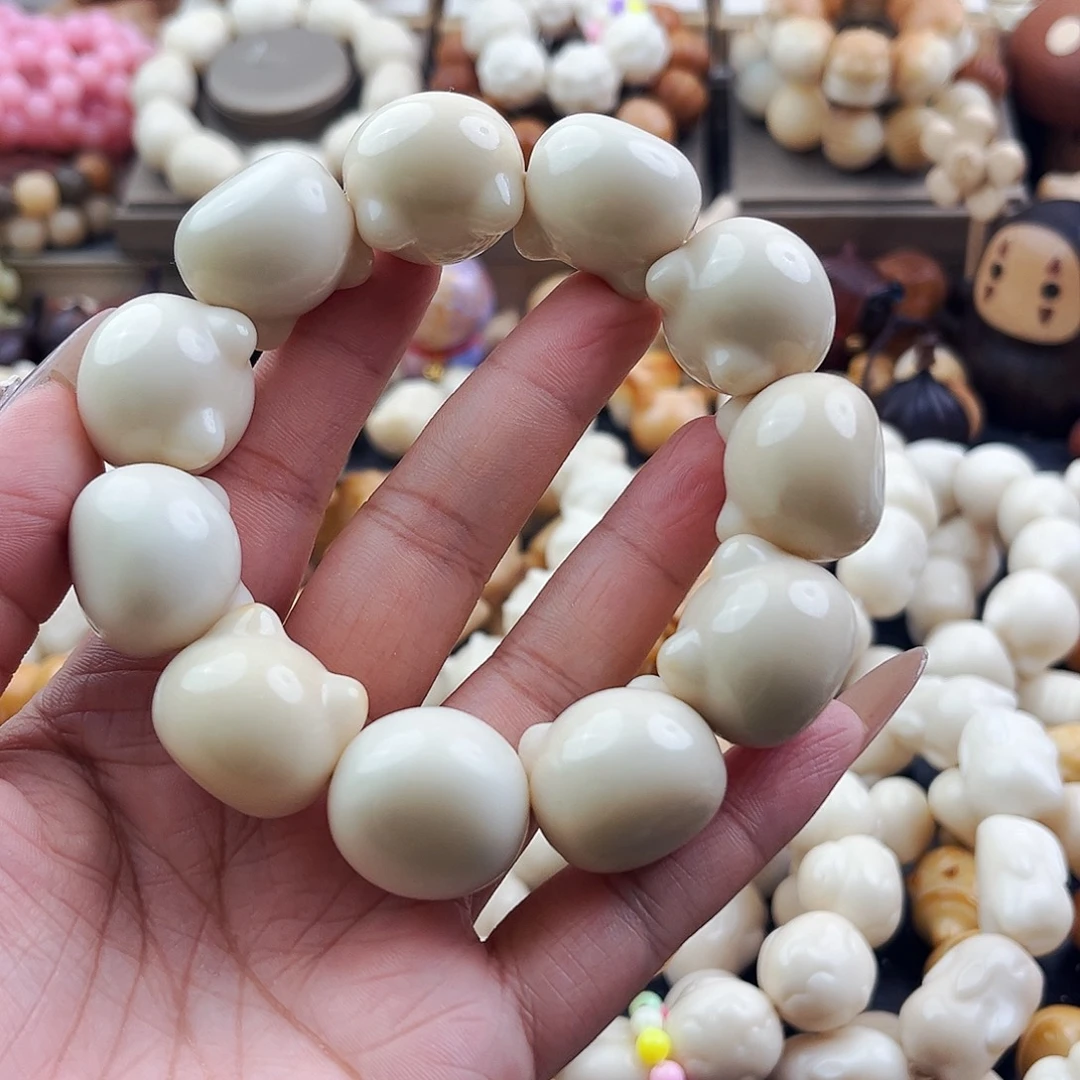 吊坠菩提根/象牙果猫头微瑕