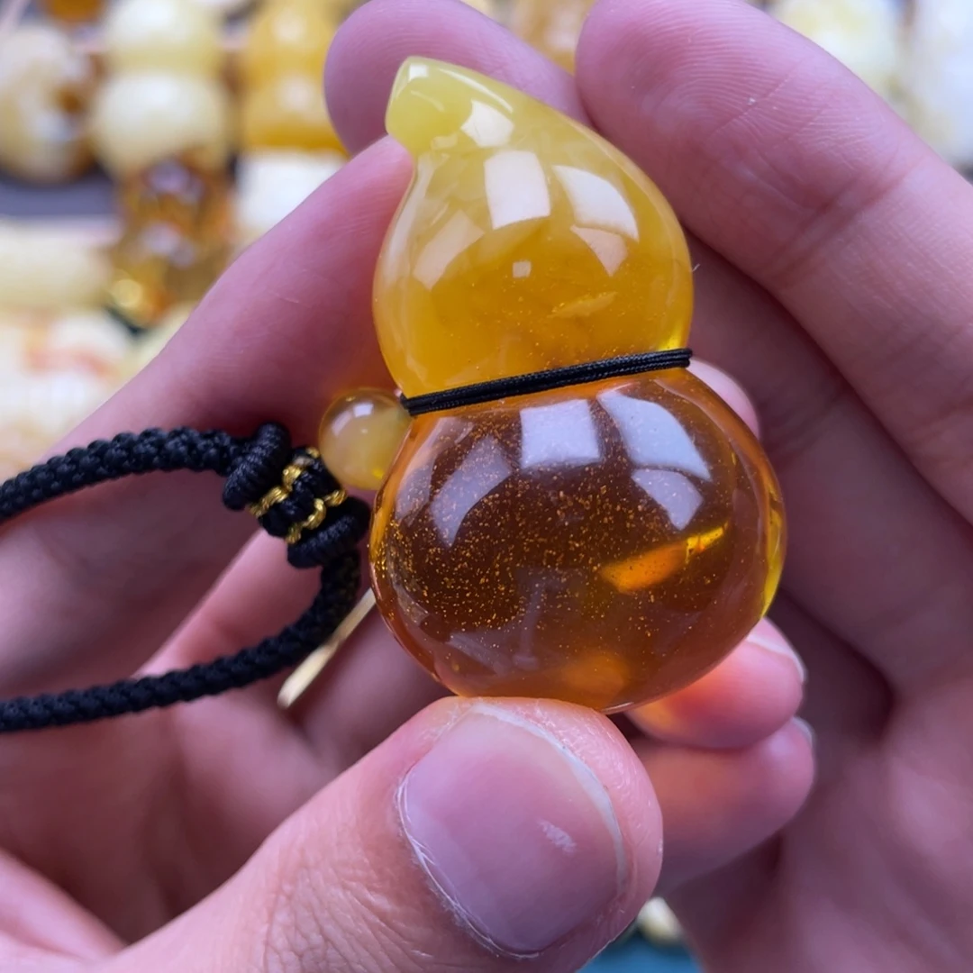 琥珀未镶嵌裸石蜜蜡
