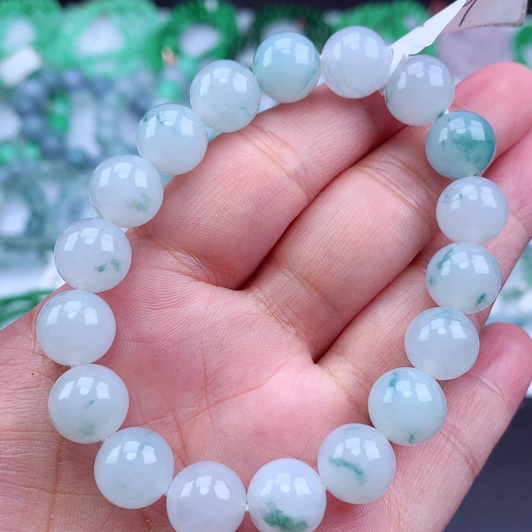 未镶嵌手链翡翠手串