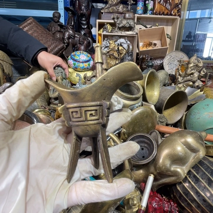 大阪回流铜器摆件19