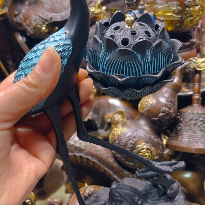 铜器摆件收收藏藏