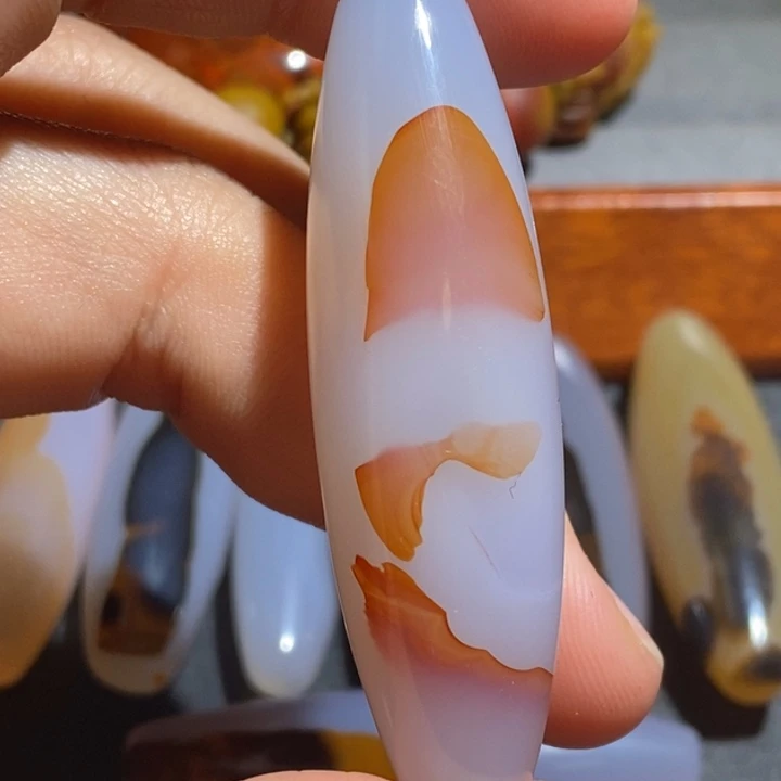 玛瑙/玉髓未镶嵌颈饰