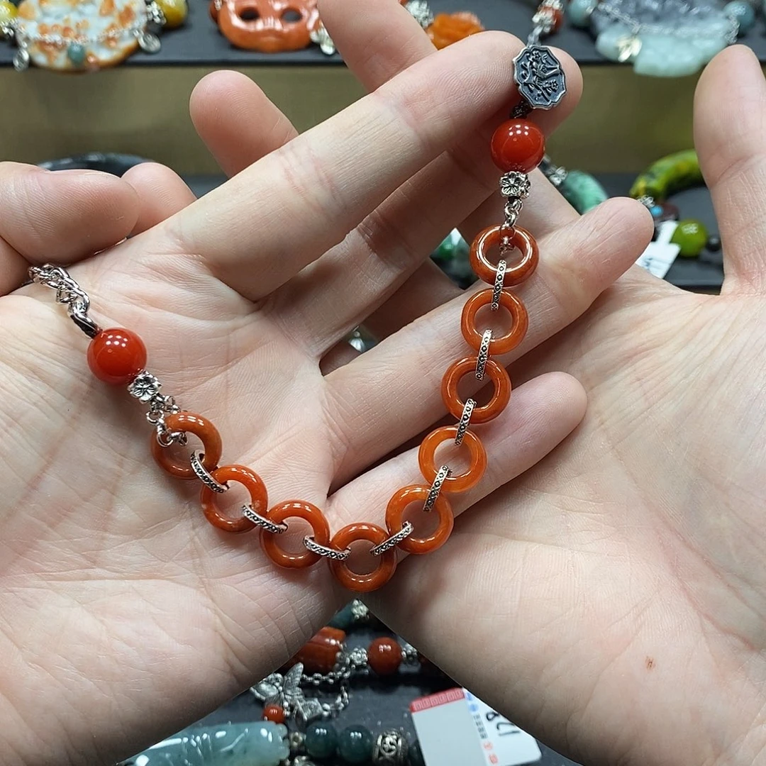 翡翠未镶嵌手链手链