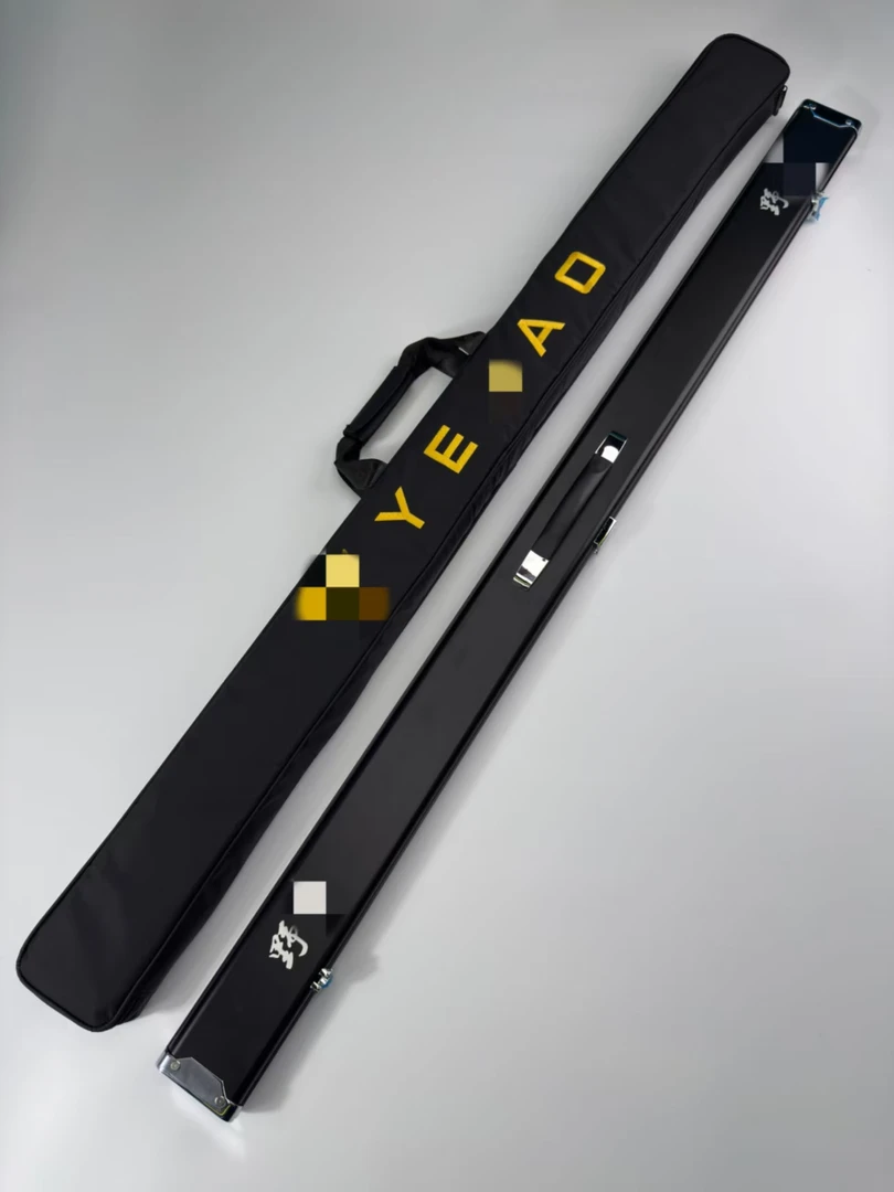 野小豹杆盒双槽三槽高质量小头大头杆铝合金一体杆盒