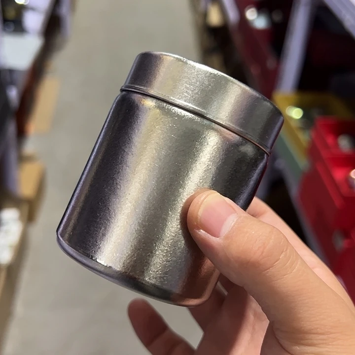 纯钛茶叶罐150ml