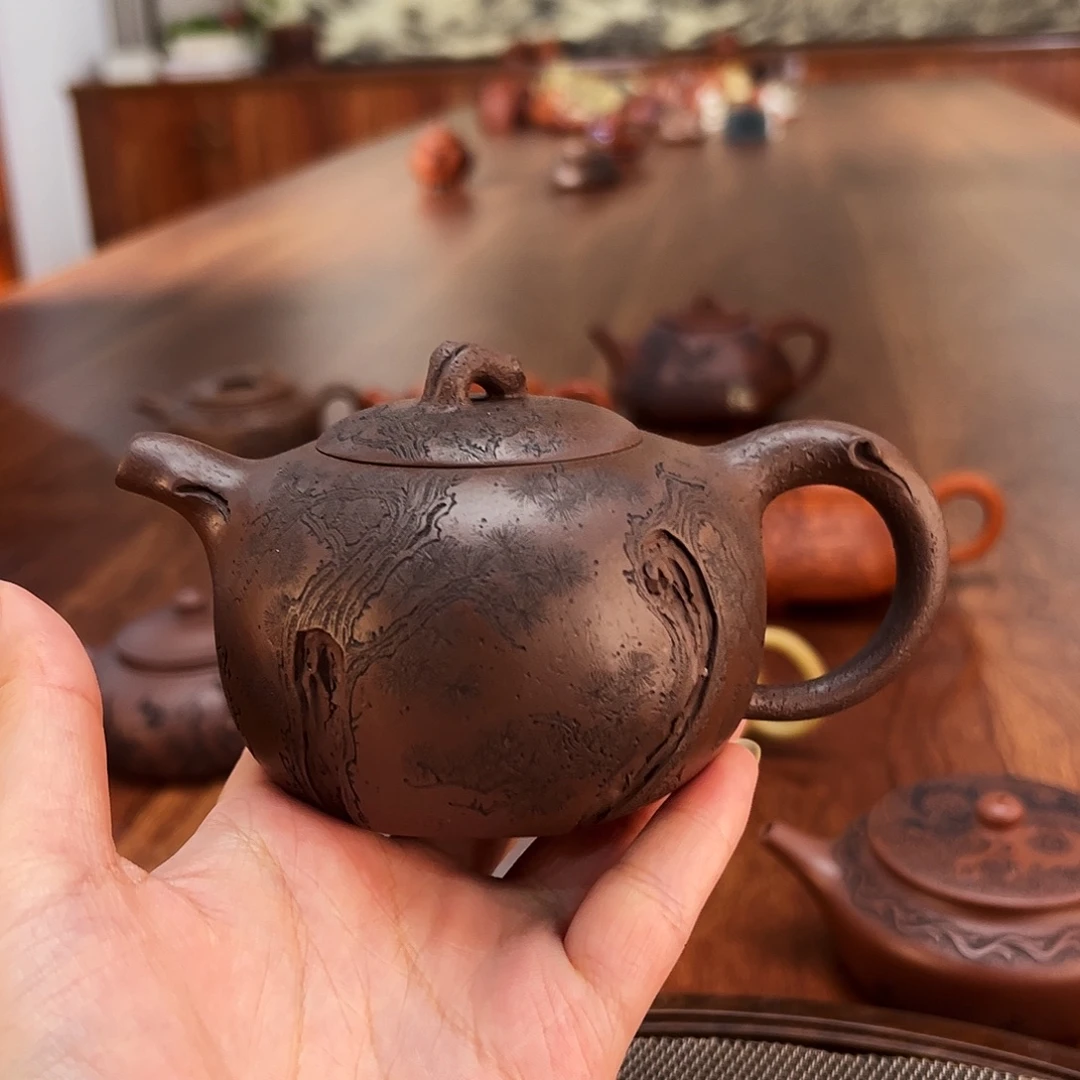 赖***宝茶壶紫砂松风供春