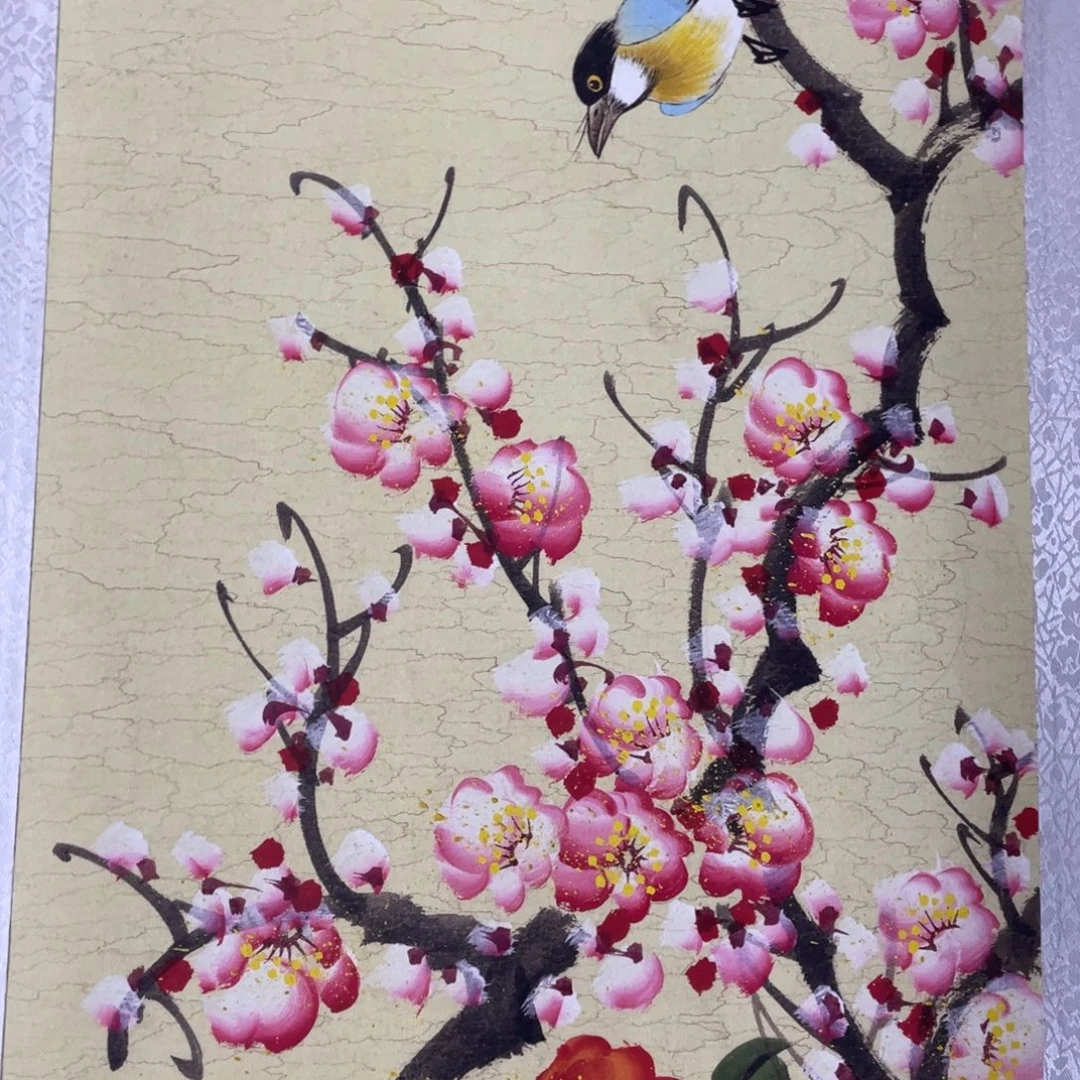 国画手绘作品和运险w
