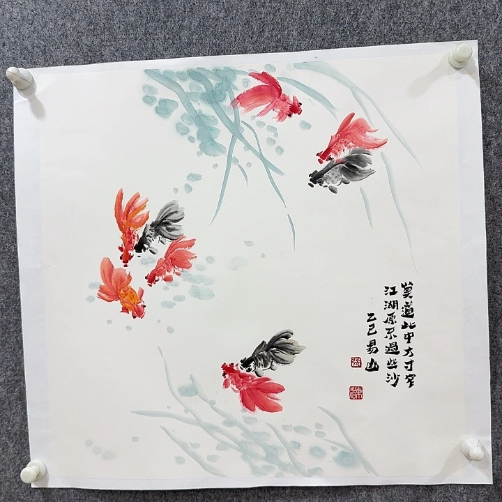 新***藏国画张东浩老师手绘作品