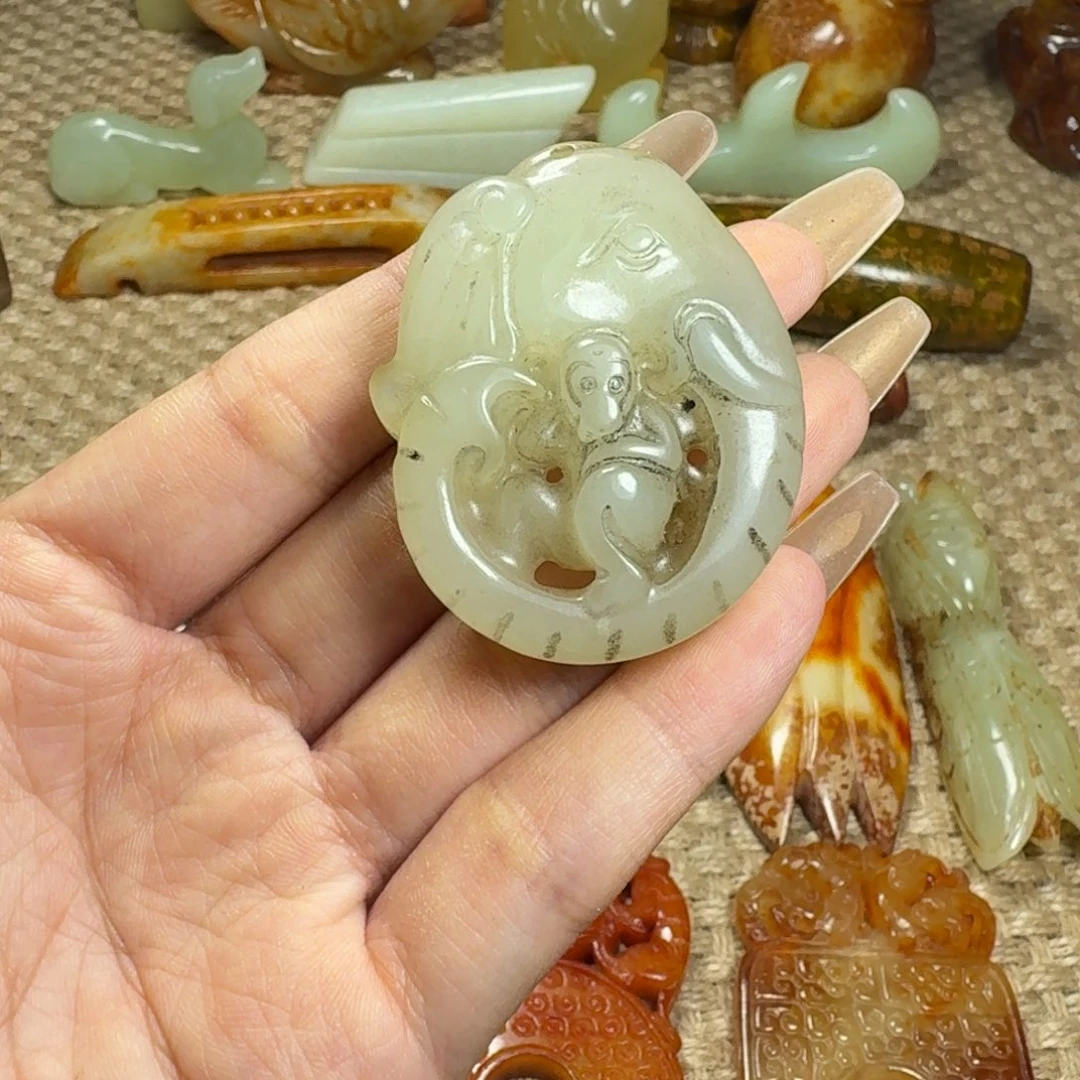 吊坠白玉菩提挂件