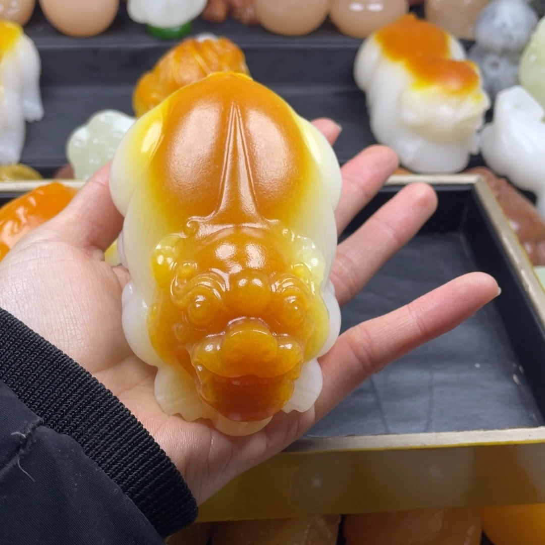 正****—玉石雕刻摆件 貔貅
