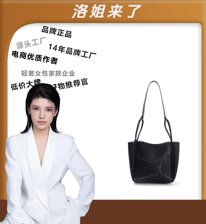 （粉丝专享）新款包包简约女士休闲手提斜跨包LL236