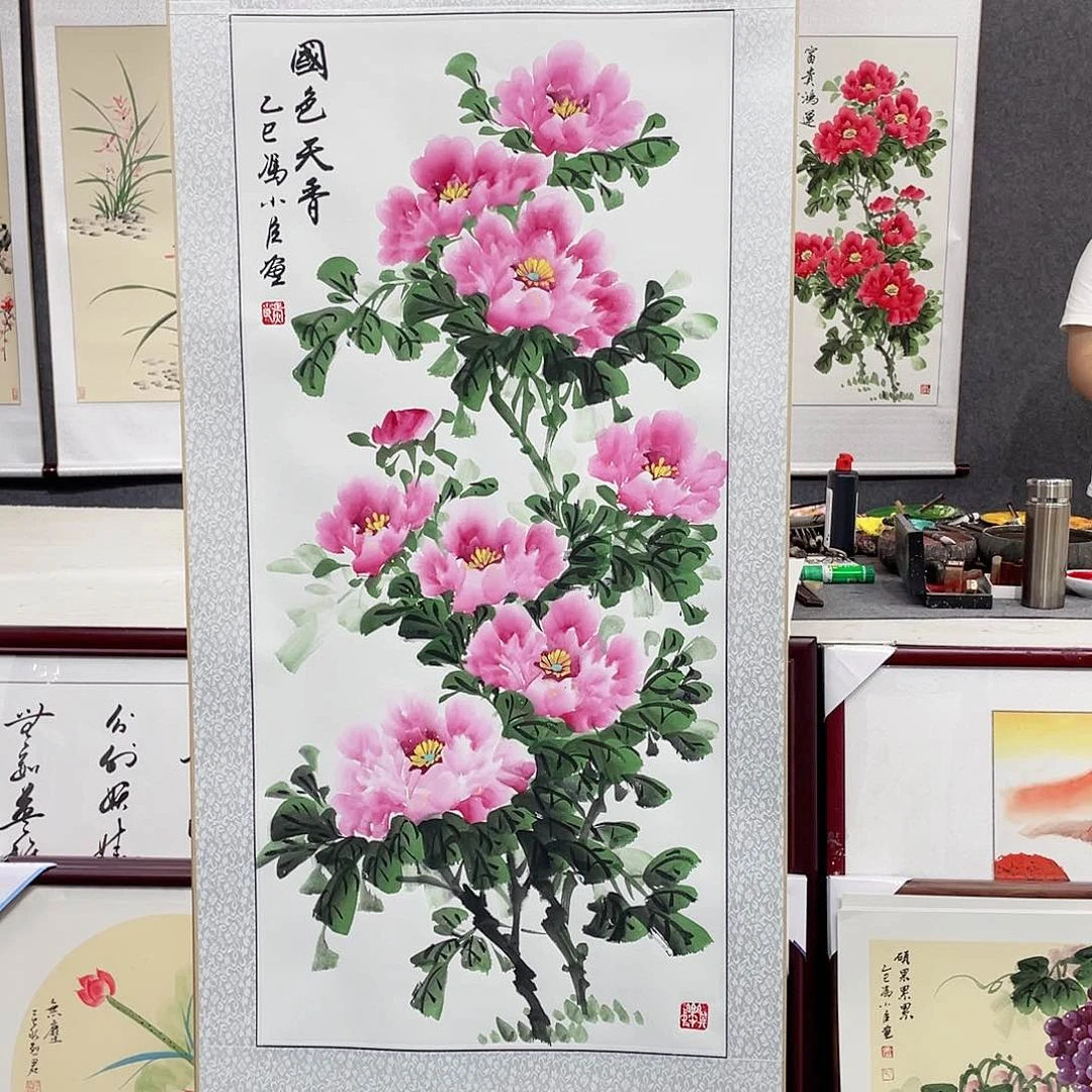 国画手绘画绘画作品