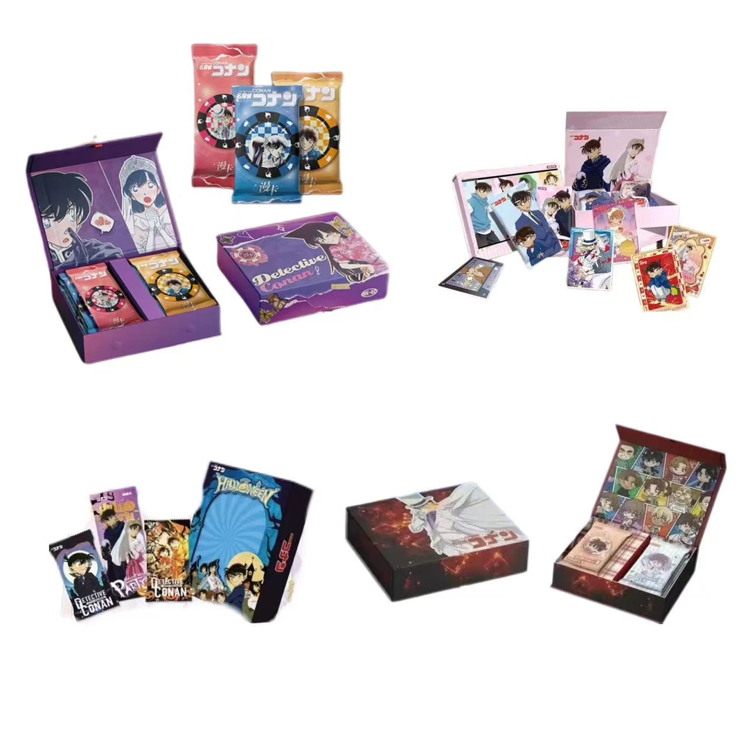 《蘑菇祝新年快乐》1k2 二创柯南收藏卡牌盲盒产品（默认代拆不退换）