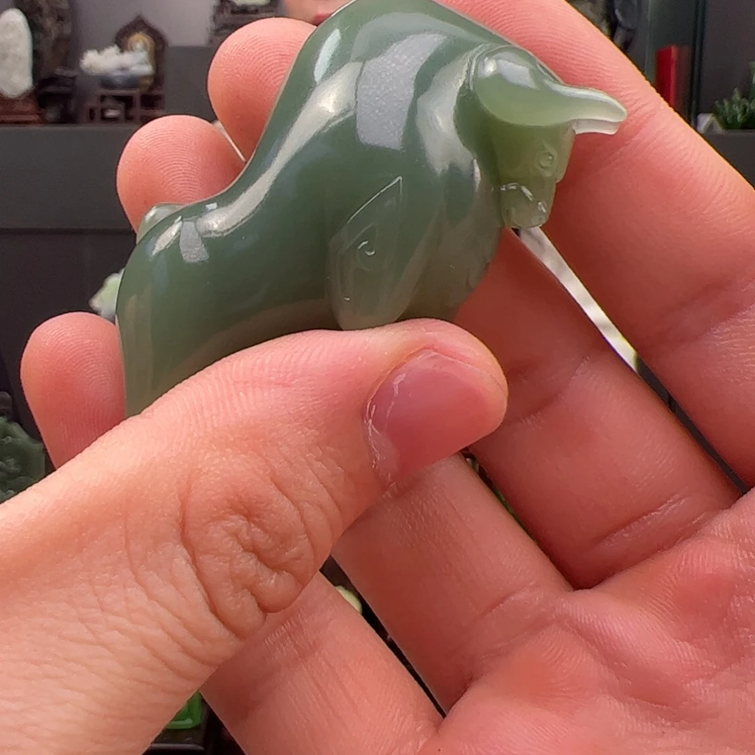 和田玉未镶嵌摆件