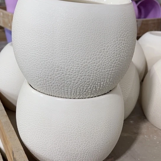 多肉绿植陶瓷花盆9.9包邮，有孔