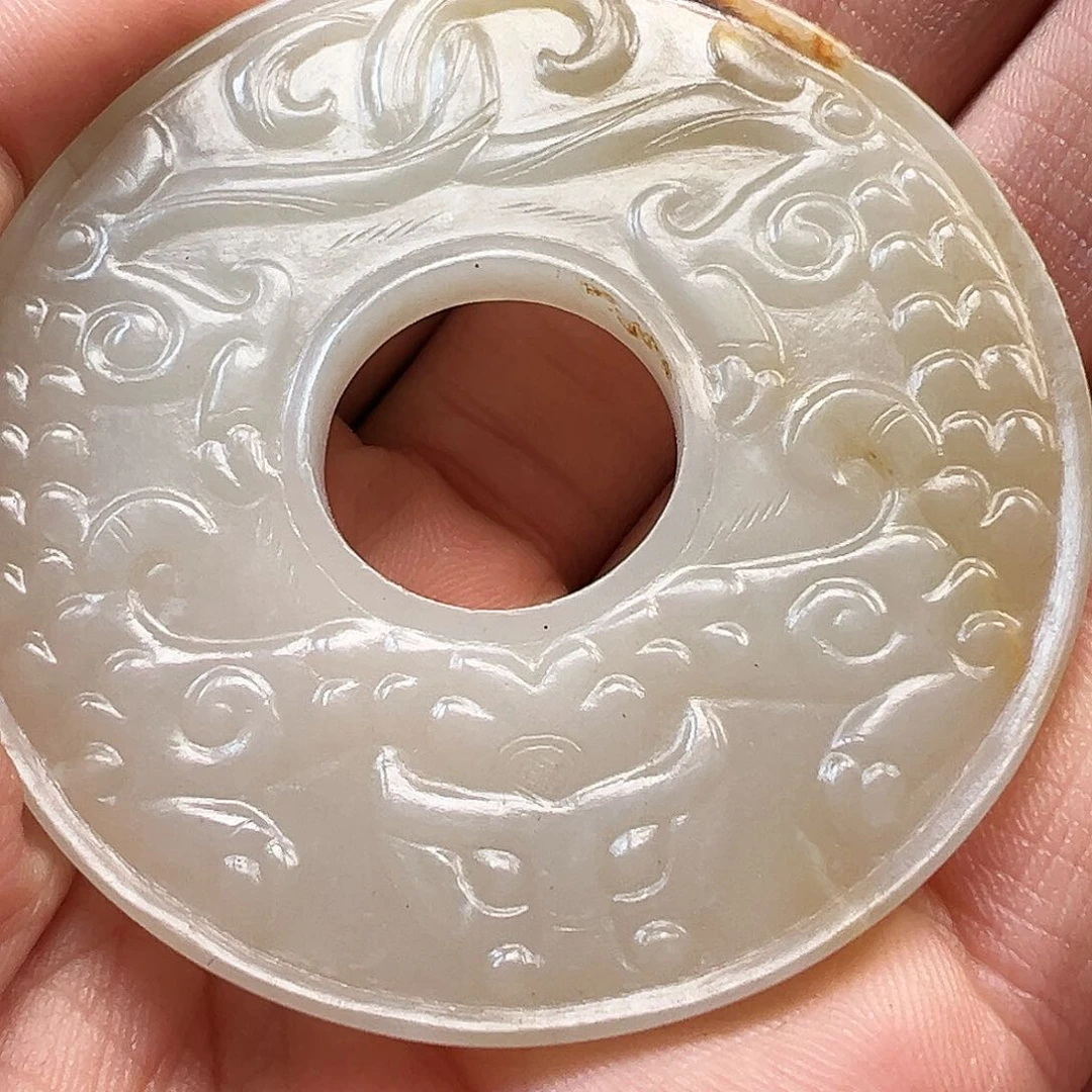 和田玉颈饰未镶嵌暮***浅