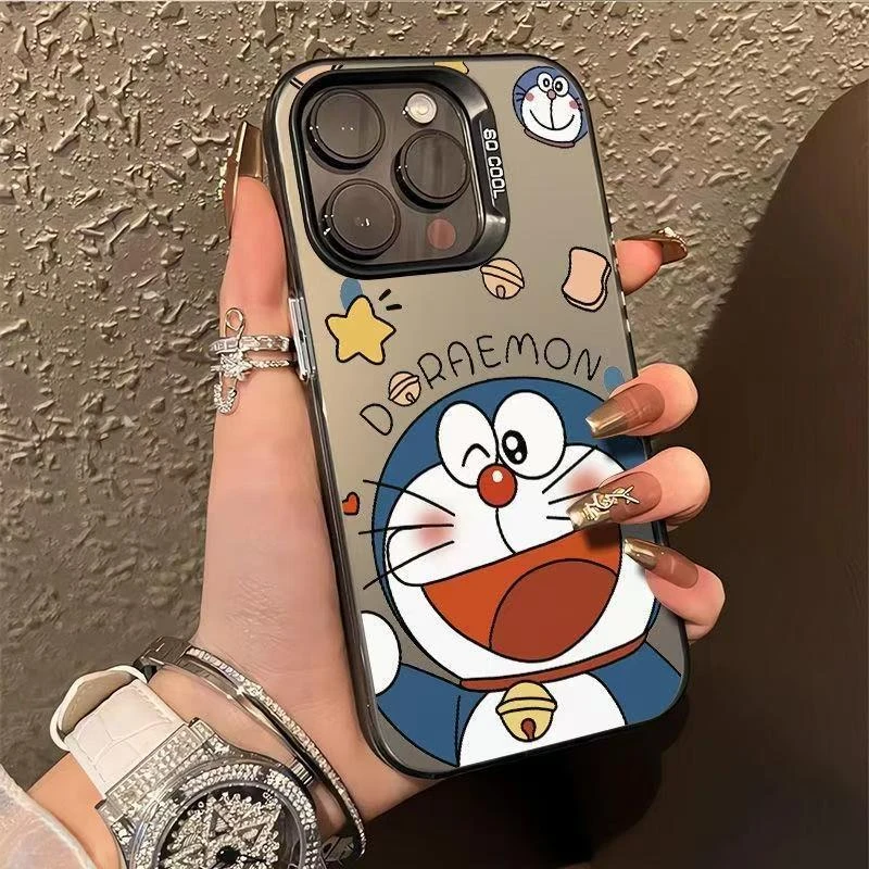 彩银IMD大笑叮当猫手机壳适用苹果/华为/荣耀/VIVO/OPPO/小米红米