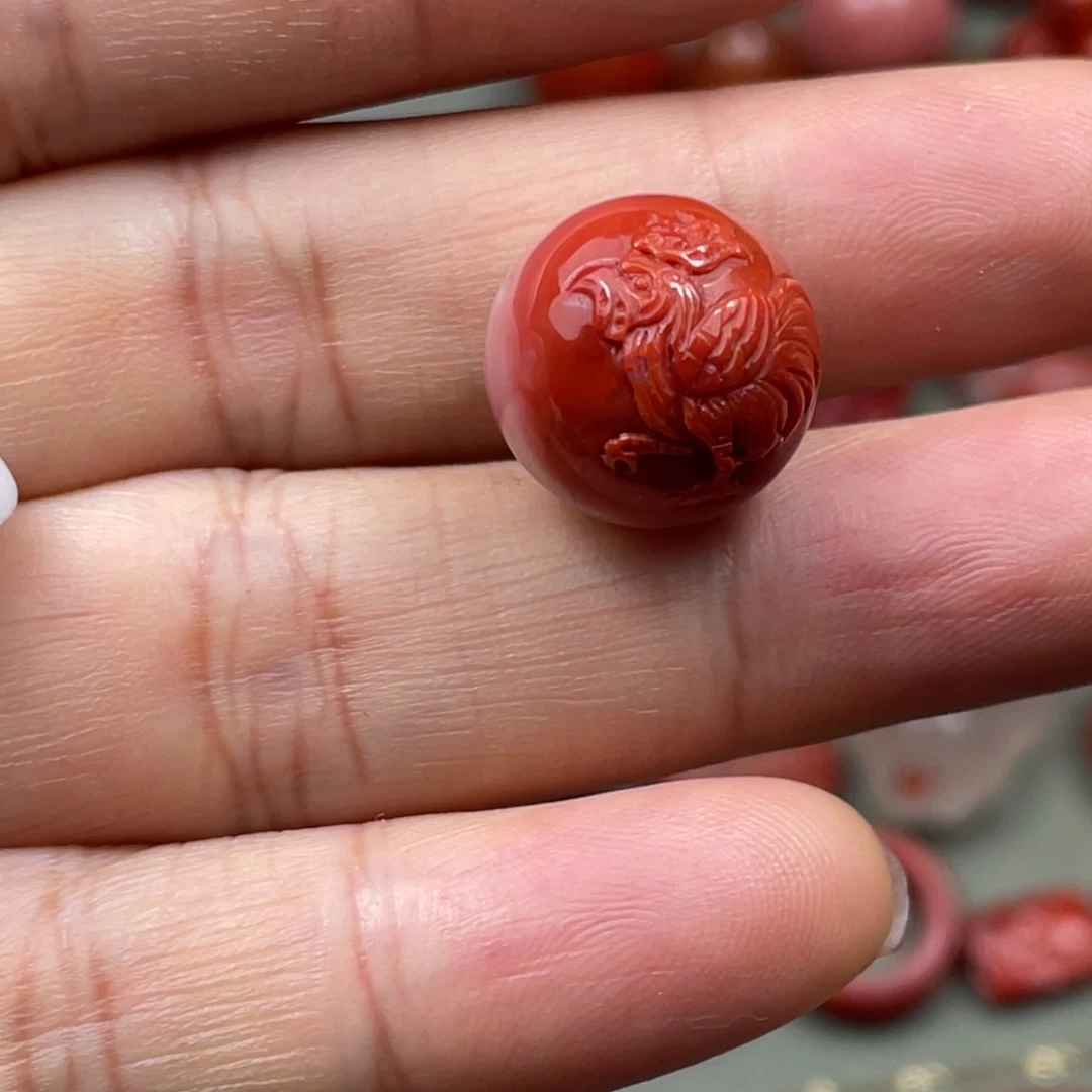 南红玛瑙未镶嵌颈饰