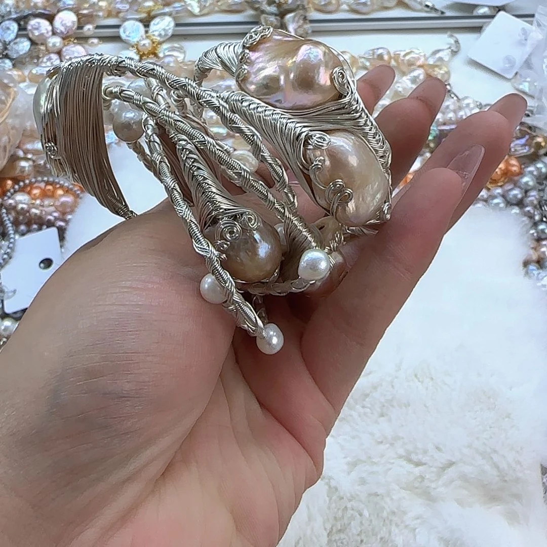 未镶嵌项链定制多样性发货发其一791淡水珍珠