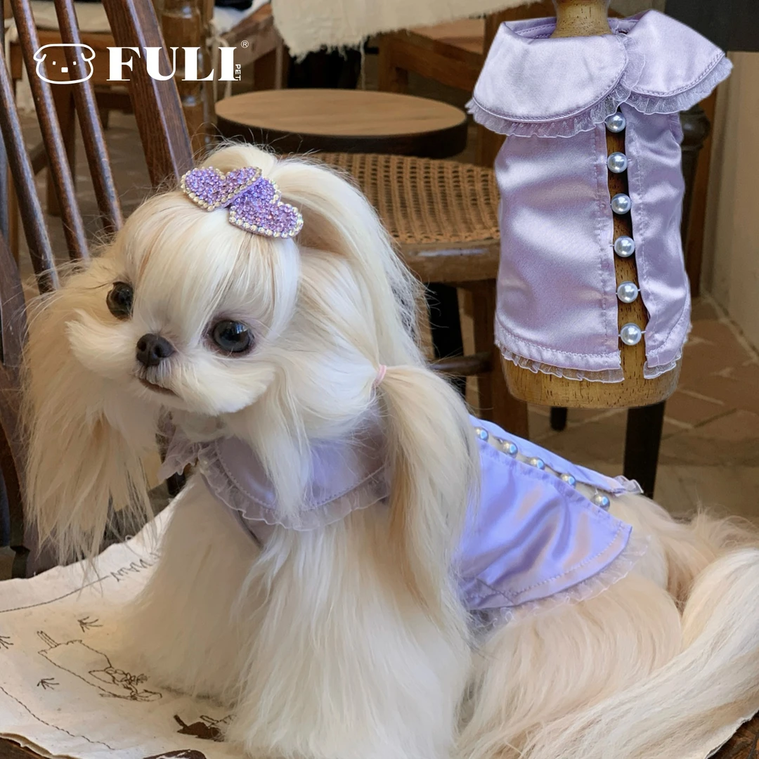 FULIPET「醋酸娃娃衫」.暖暖系列.西施犬马尔济斯比熊雪纳瑞