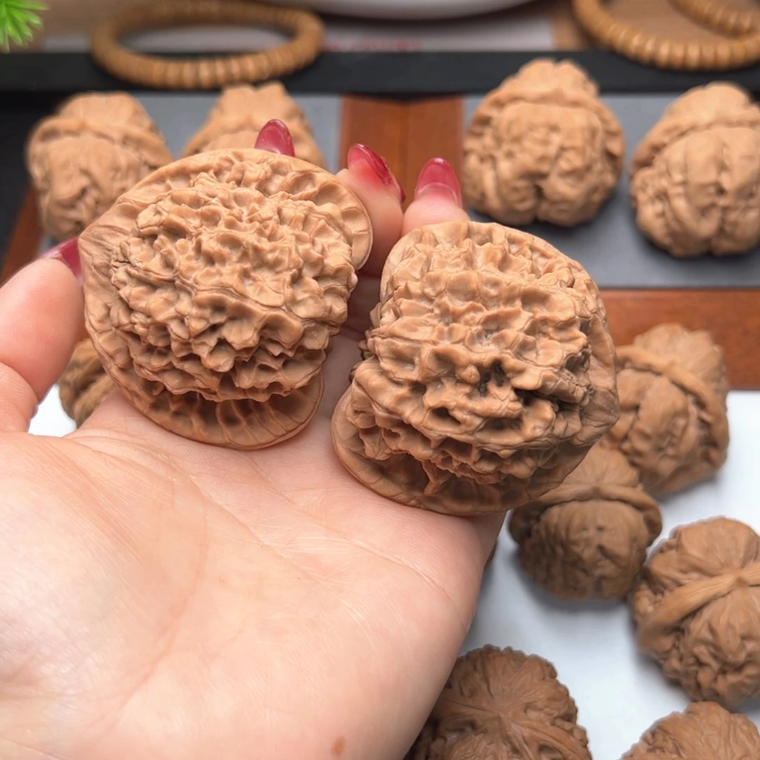 文玩核桃把件官帽52