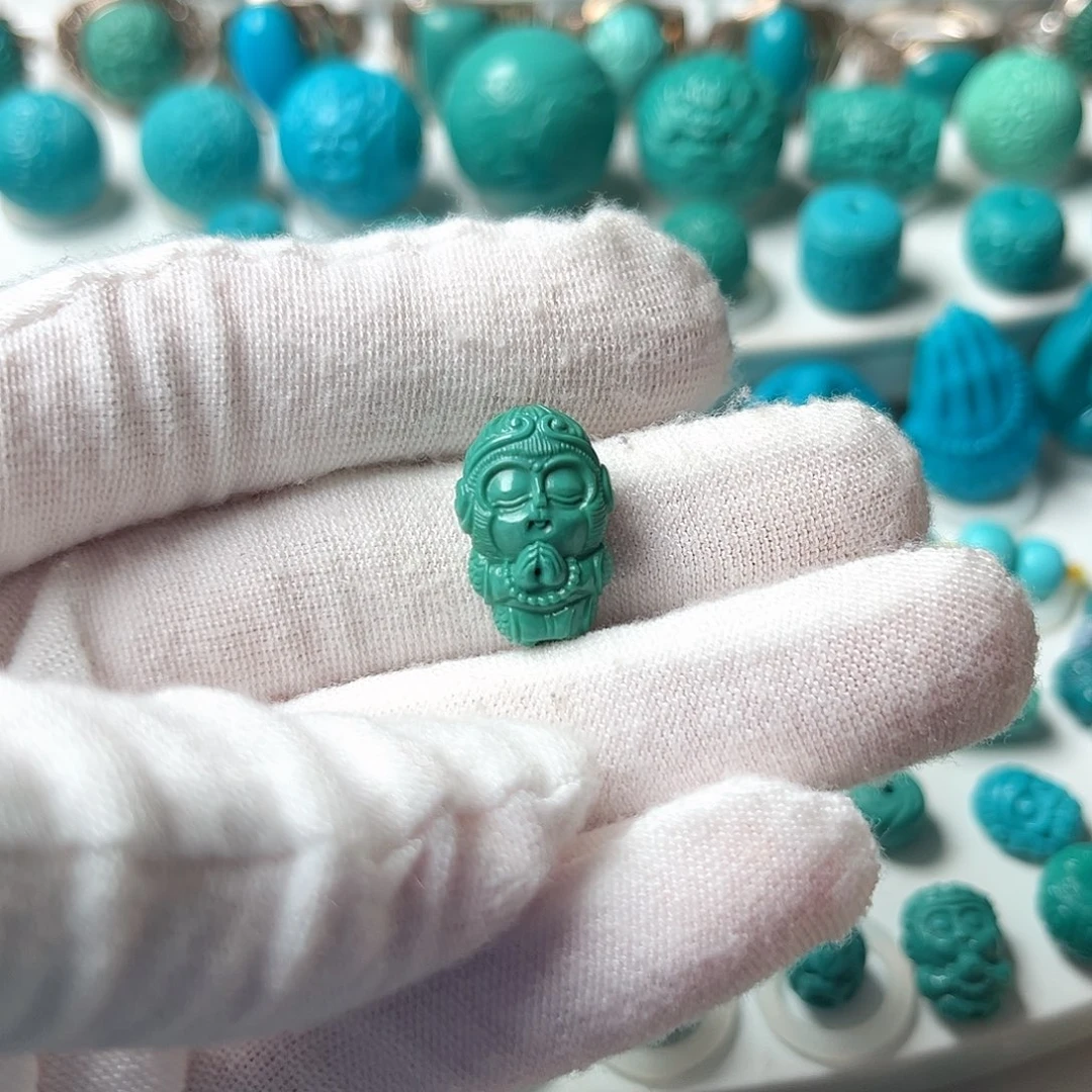 绿松石未镶嵌配饰