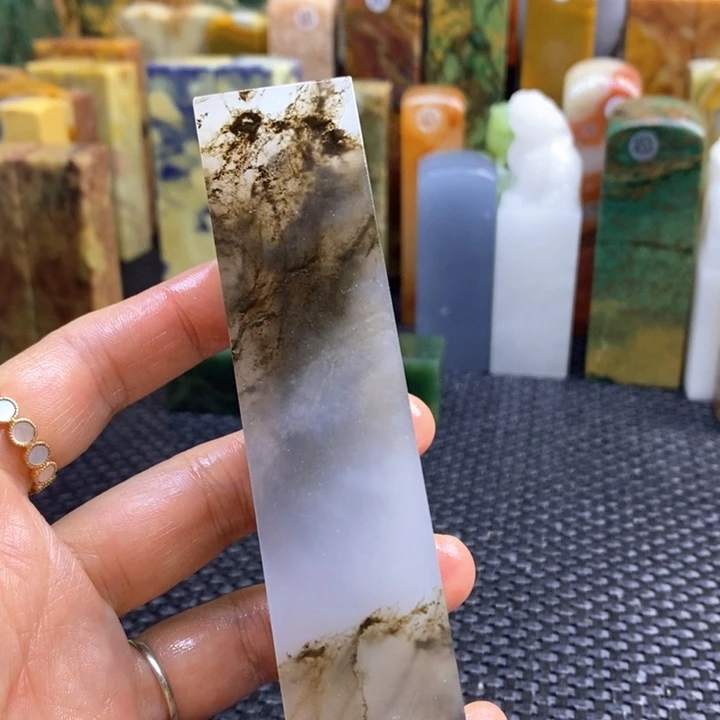 江西石泥**渊青田石印章石