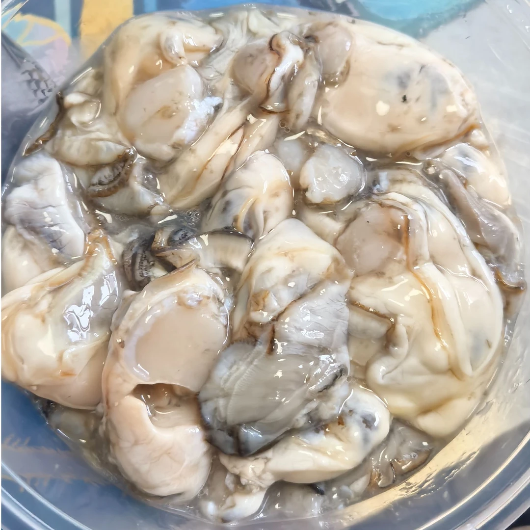 原汁野生生蚝肉35元/斤/份