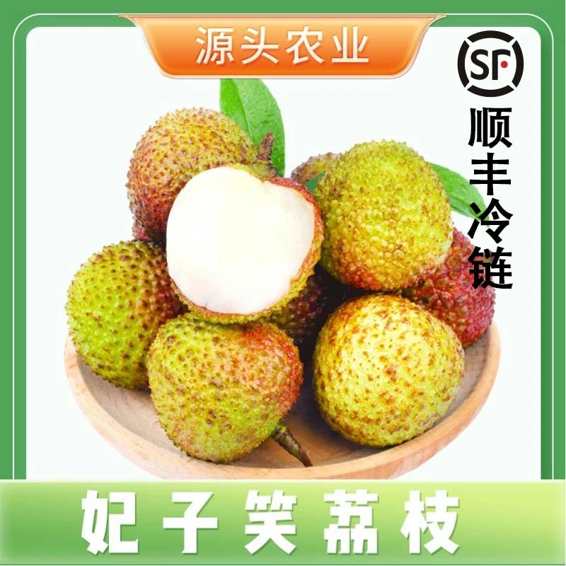 【顺丰冷链】正宗广东妃子笑荔枝新鲜水果荔枝4.5斤MM