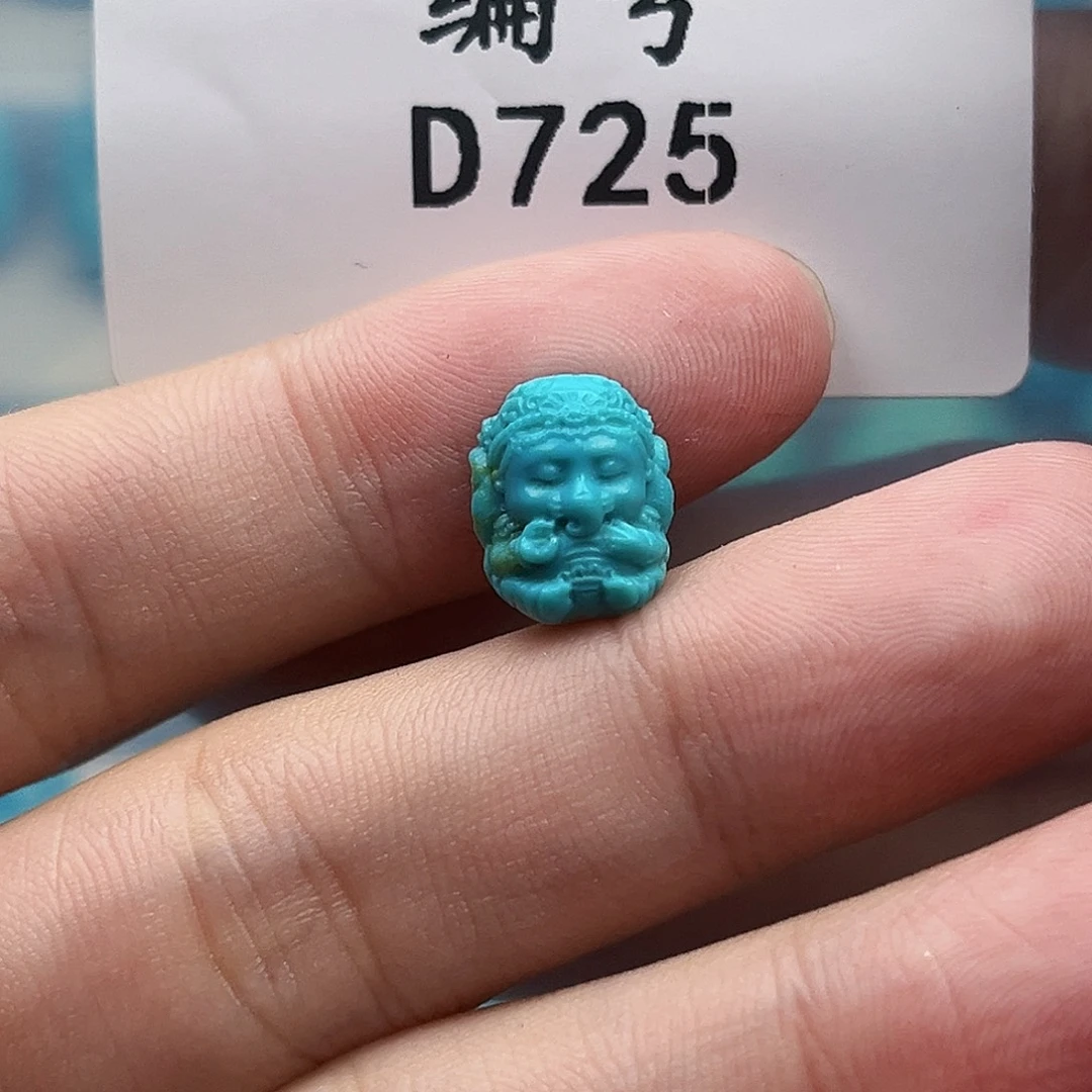 未镶嵌绿松石天然原矿雕刻绿松石