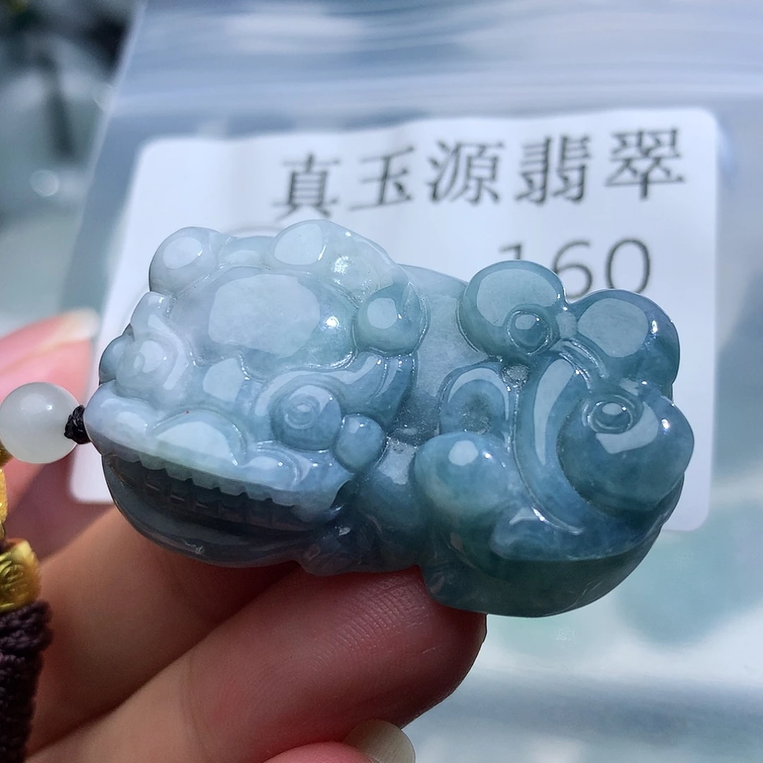 翡翠未镶嵌颈饰160
