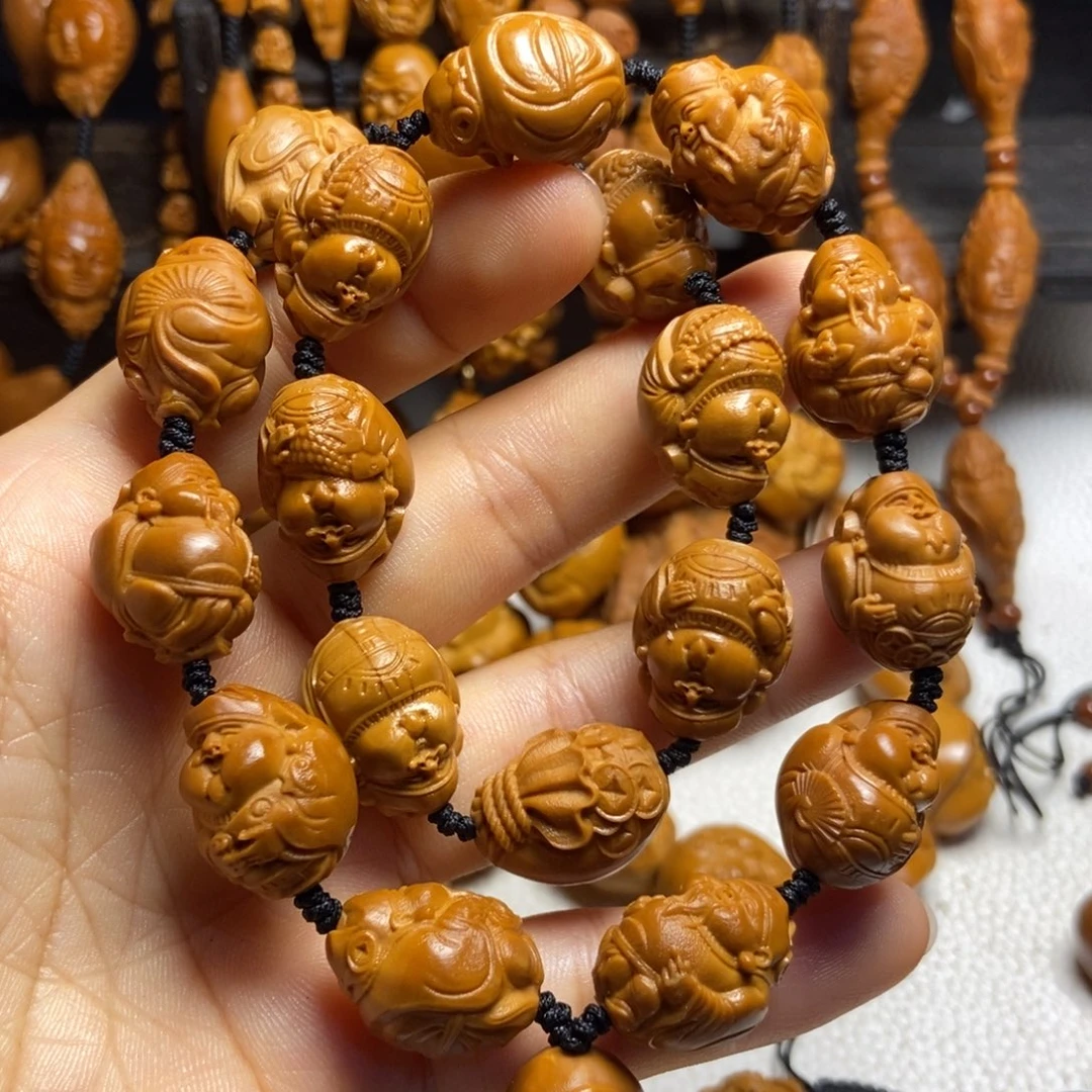 【闪购商品】手串/手链橄榄核财神手持