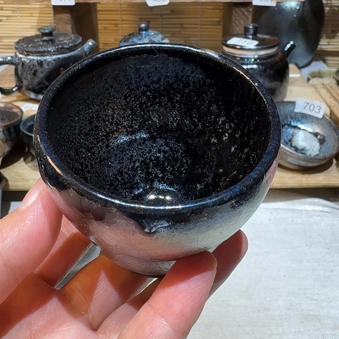 眨***眨壶建水紫陶紫泥柴烧杯