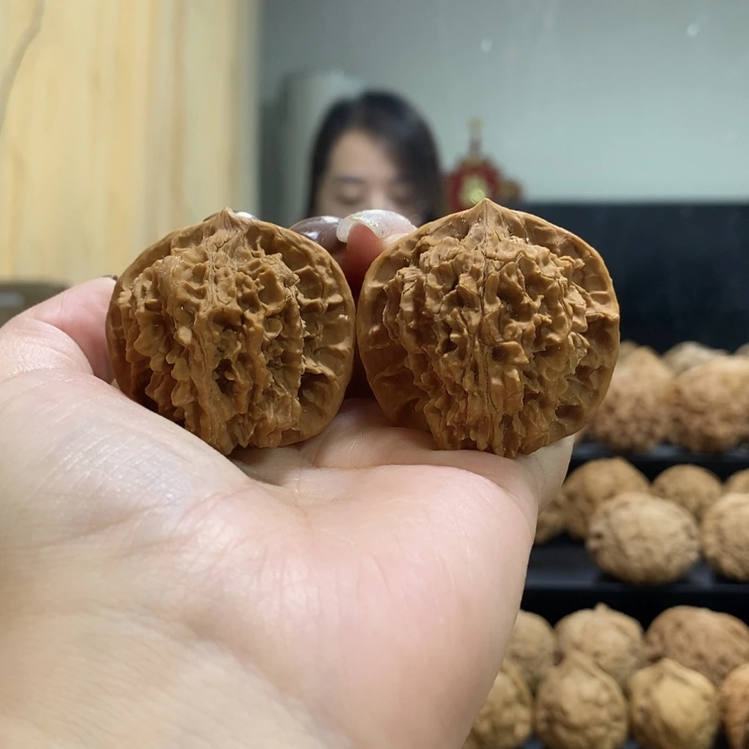 把件文玩核桃41乾隆官帽有修