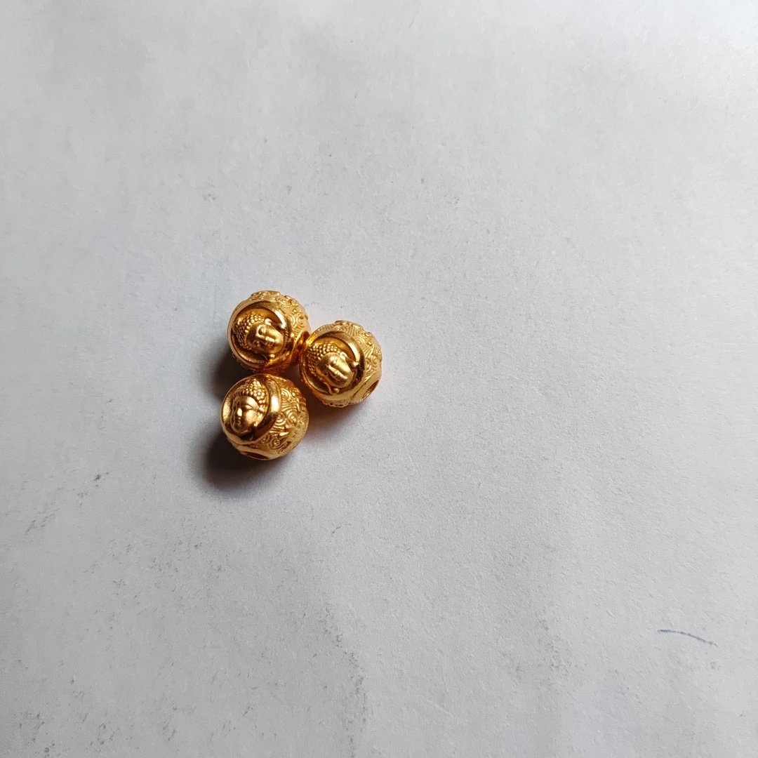 金元宝足金999貔貅珠子首饰