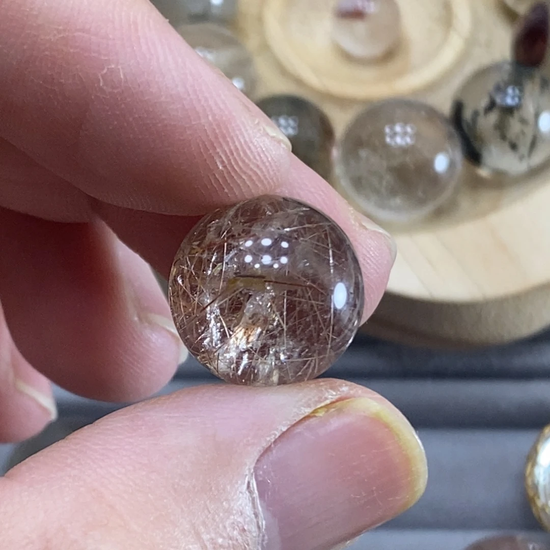 水晶珠宝半成品未镶嵌