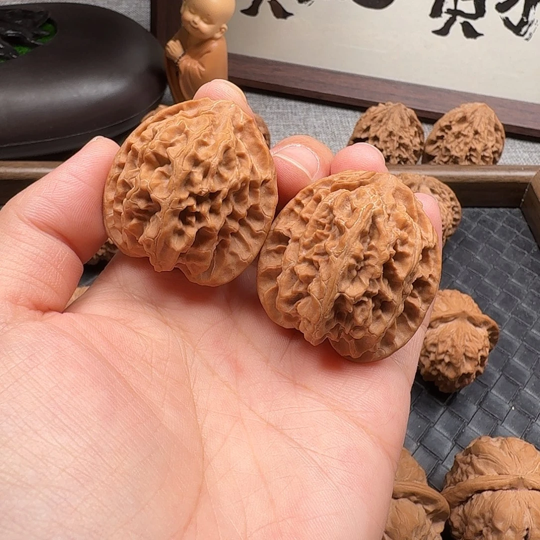 吊坠文玩核桃全品苹果园38