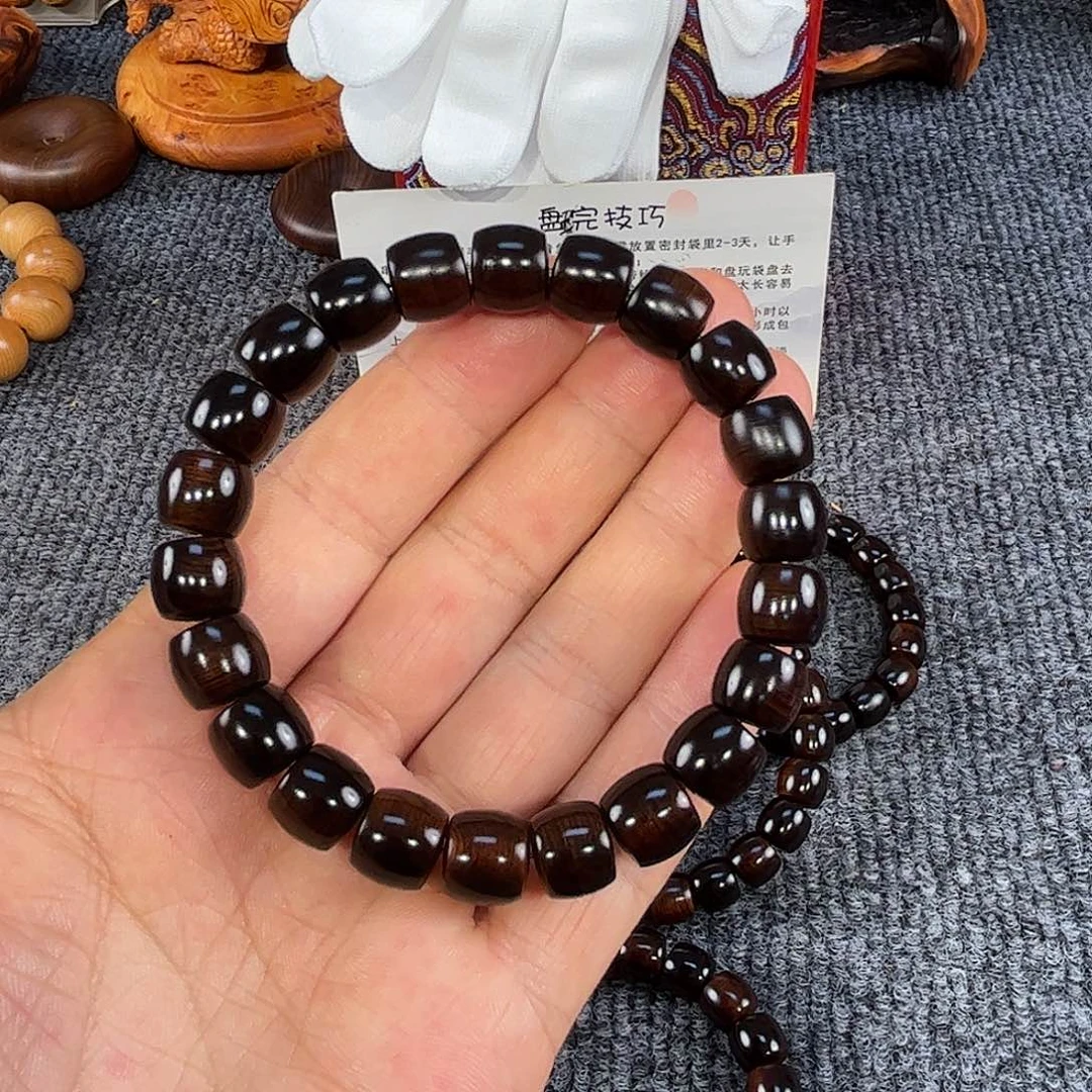 柏木太行崖柏10/11国工五灵脂直切骨珠新款