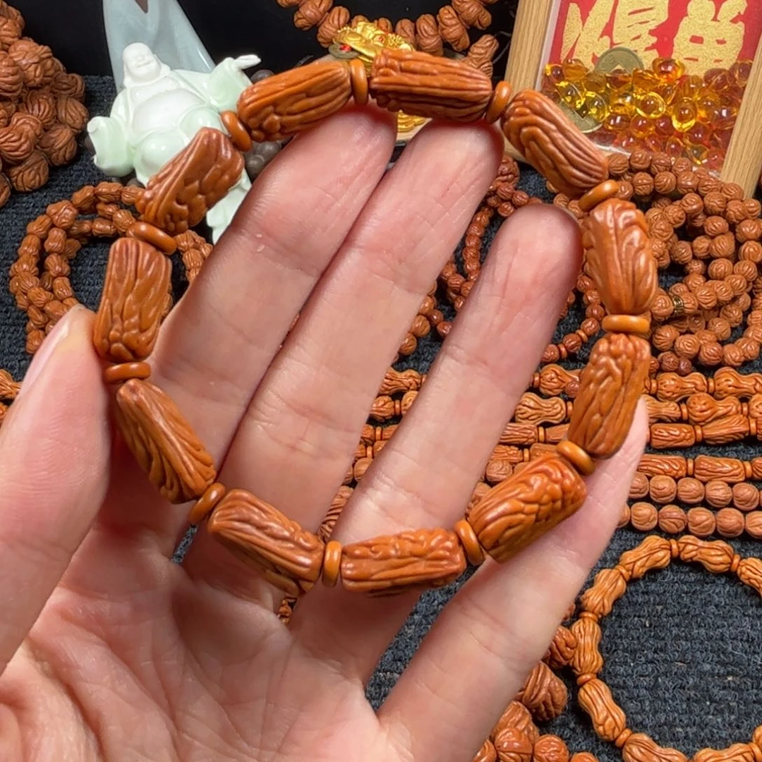 手串文玩核桃奶*?C10桃核手串