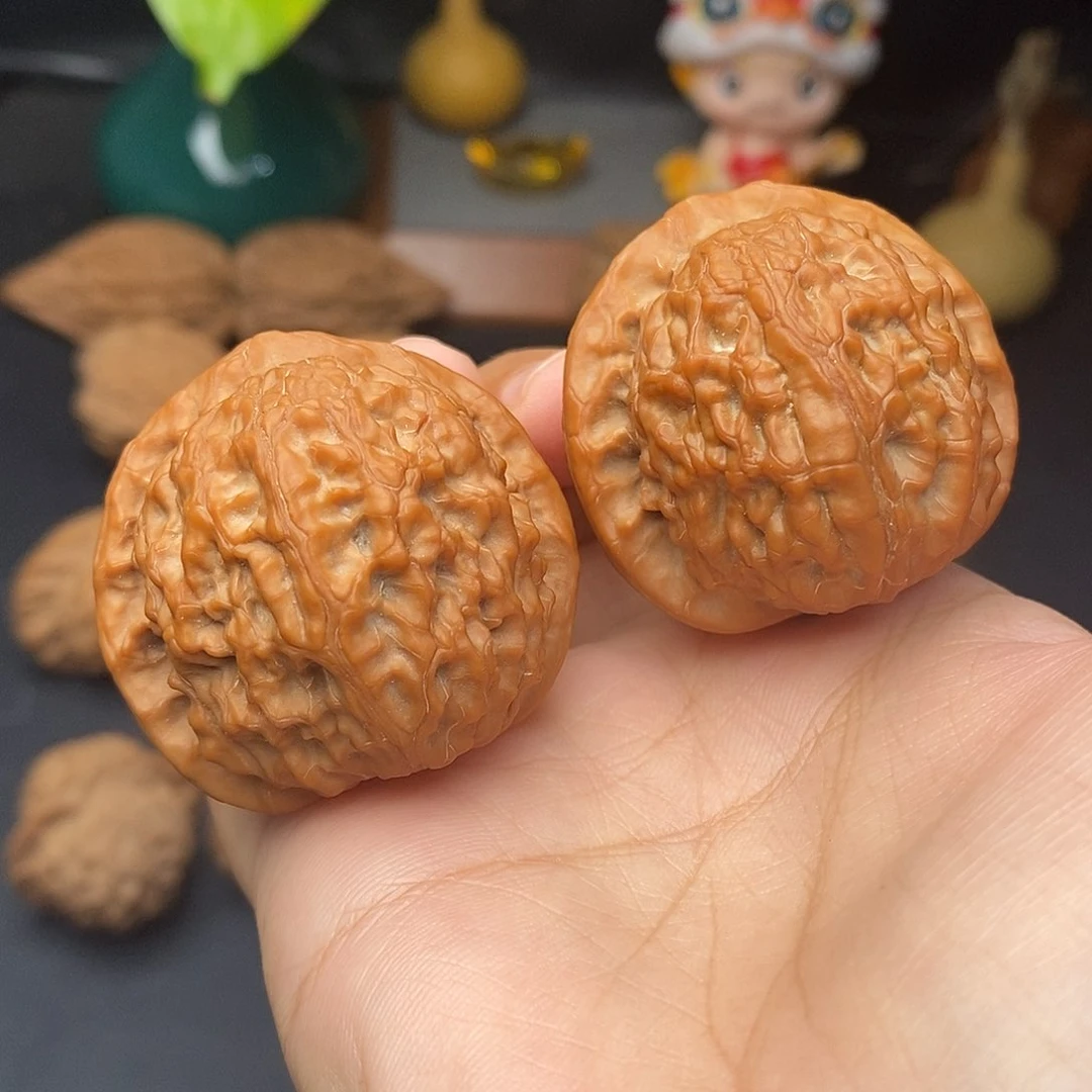 把件文玩核桃金麒麟全品40-