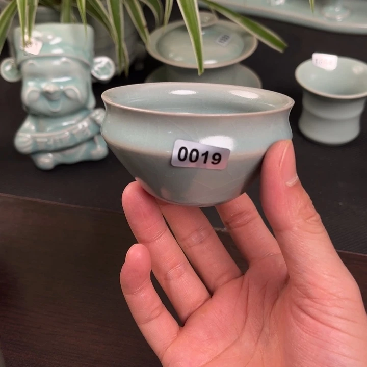 杯0019 青鸾汝瓷汝州发货