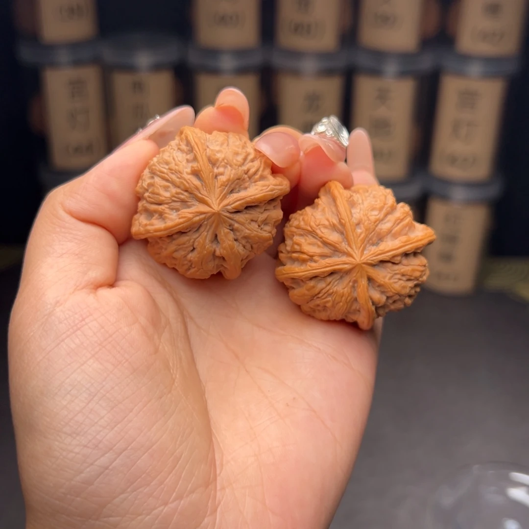 宏***品吊坠文玩核桃四棱