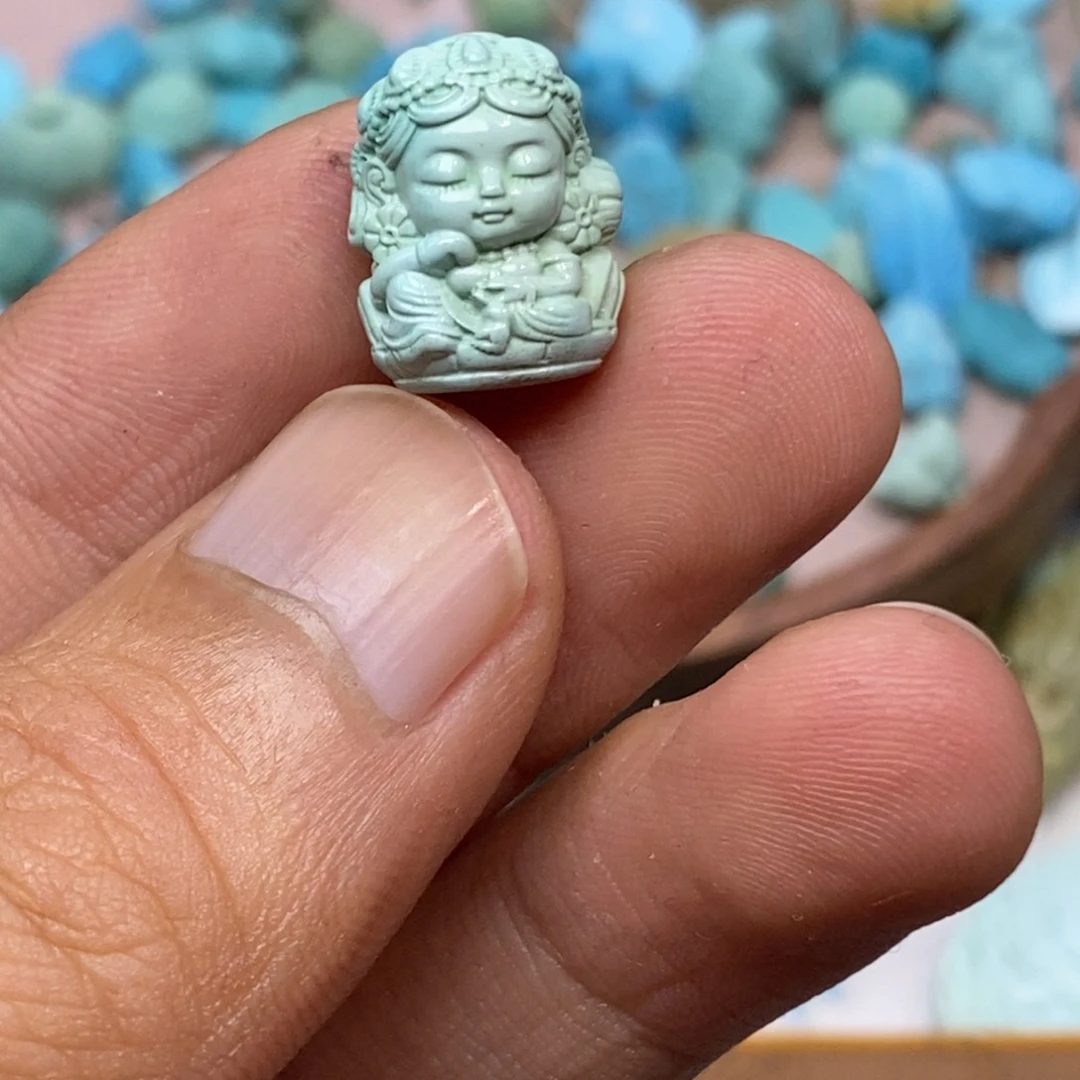 【闪购商品】未镶嵌绿松石738小**ღ