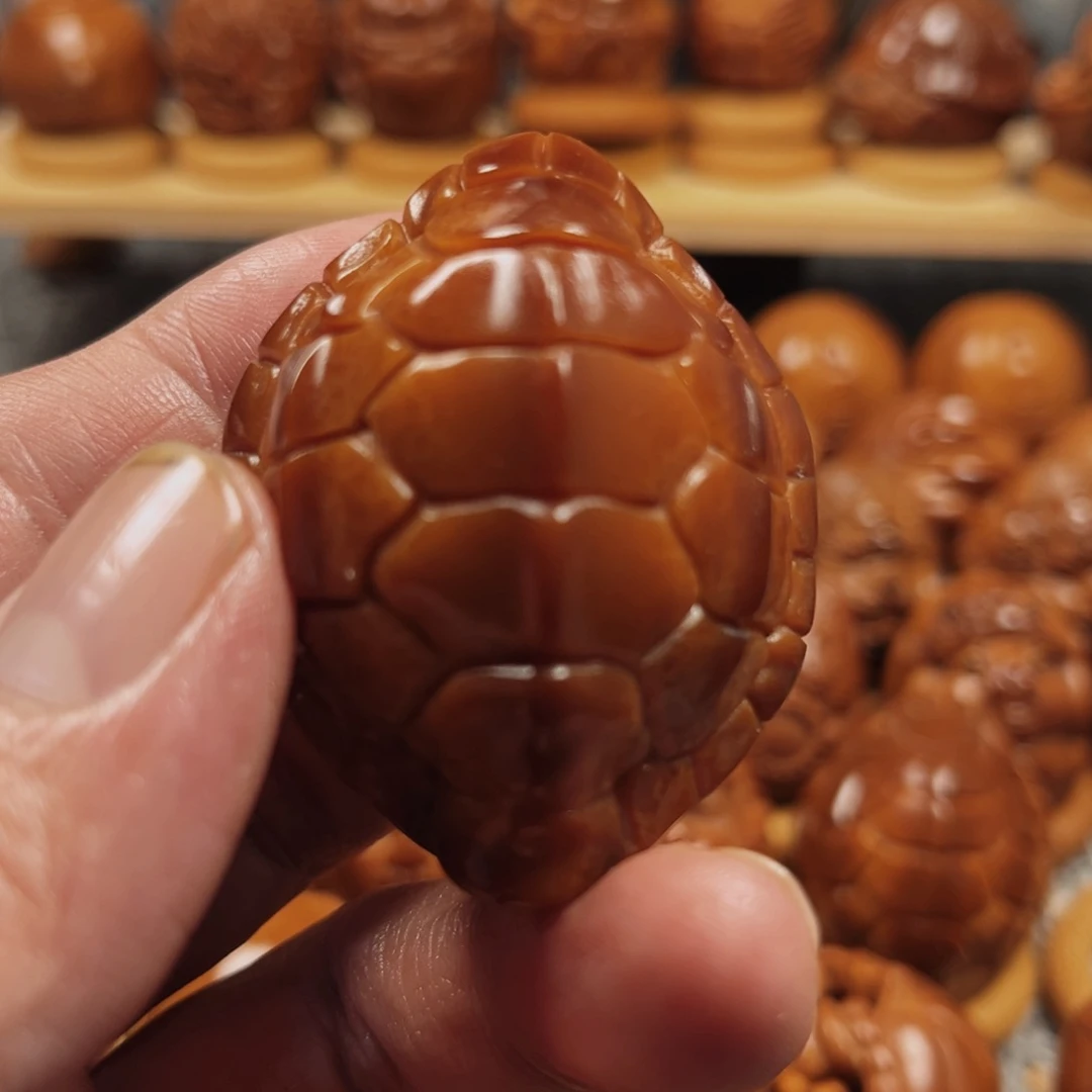 橄榄核手串/手链꧁****玉化龟壳