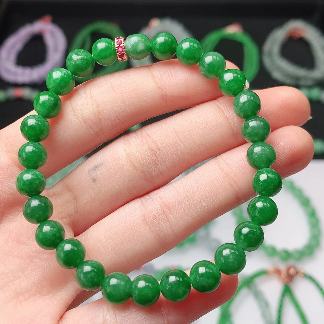 翡翠未镶嵌手链翡翠