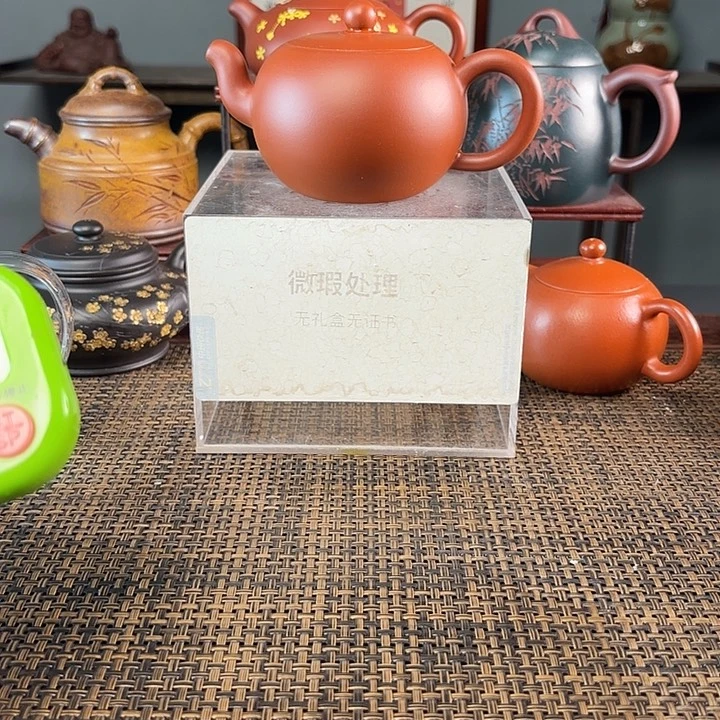 照***傅紫砂茶壶宜兴原矿手工紫砂壶