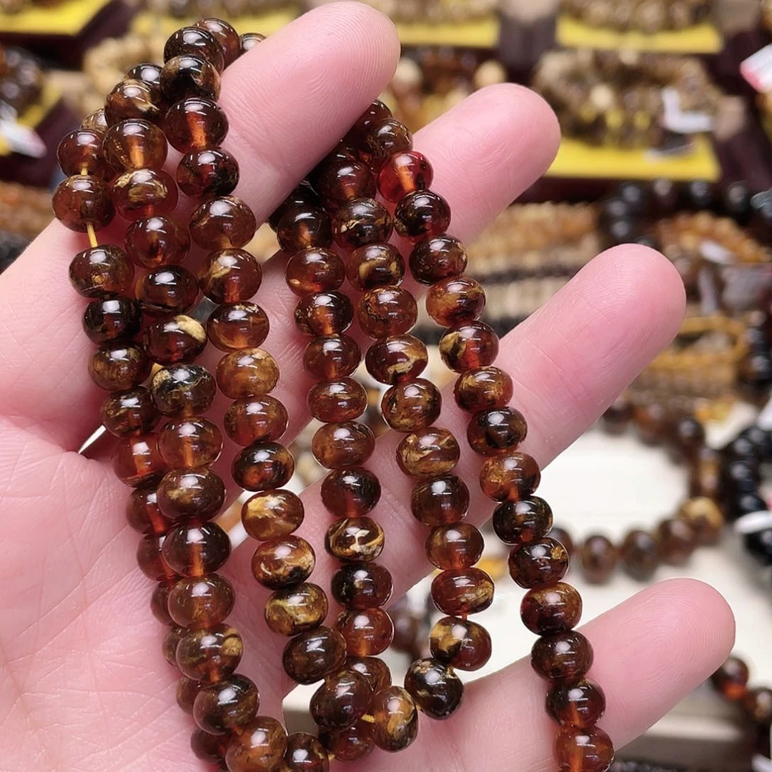 琥珀裸石未镶嵌七10554