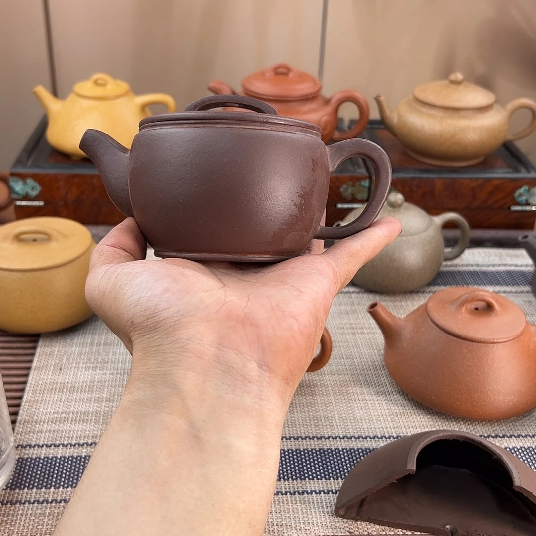 茶壶紫砂G****N紫泥汗瓦