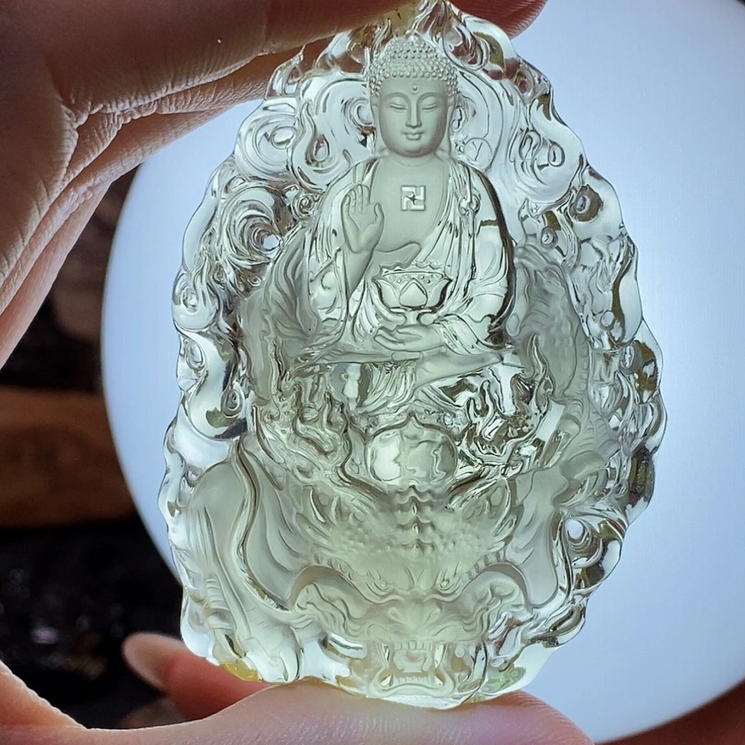 ꧁***꧂颈饰未镶嵌水晶吊坠