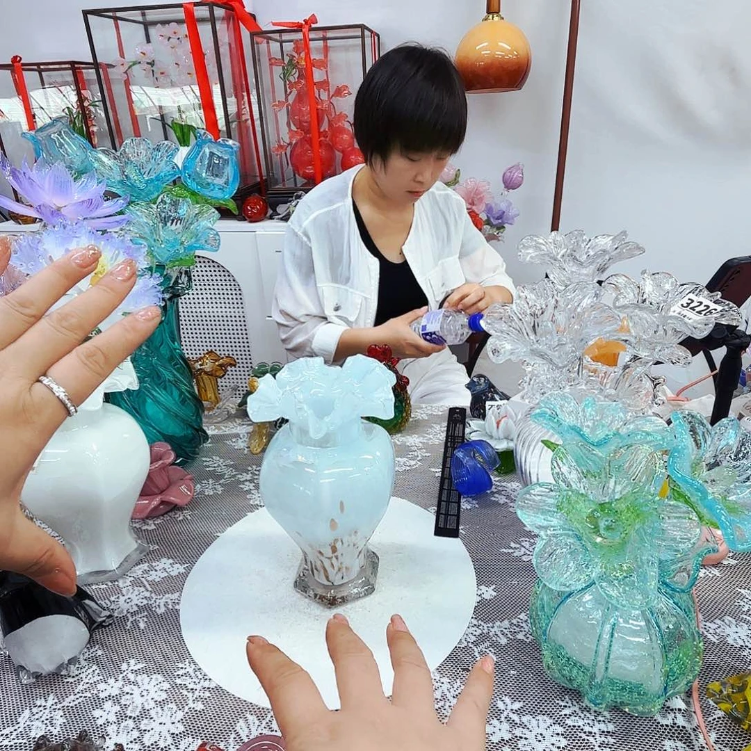 琉璃花瓶花器艺术品
